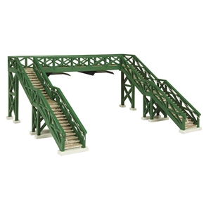 (image for) 44-0196B Narrow Gauge (OO9) Wooden Footbridge - Green